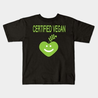 Certified Vegan Kids T-Shirt